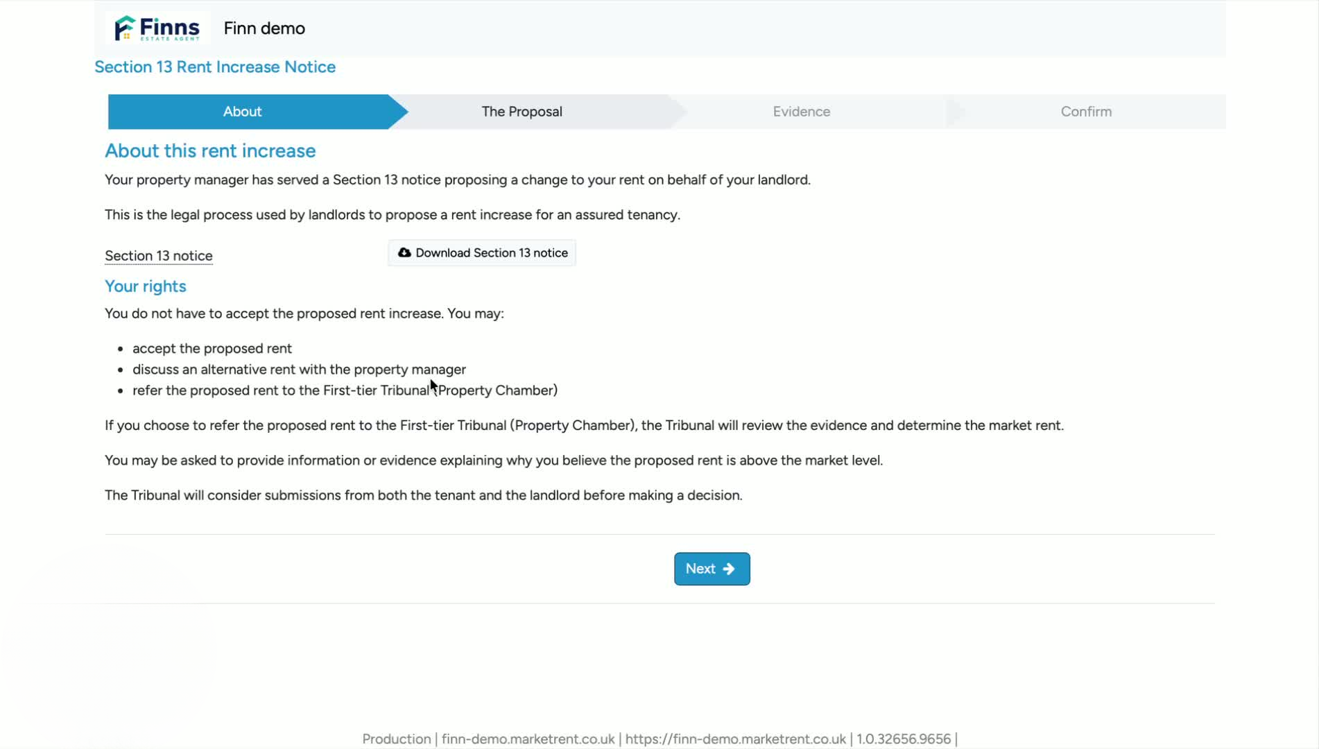 10. Tenant Reviews the Notice and Responds
