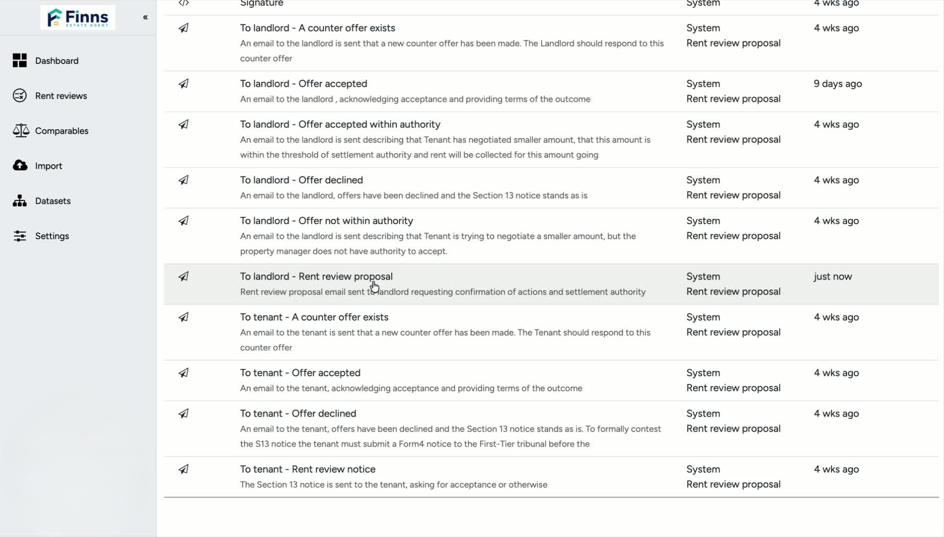 3. Edit the email content
